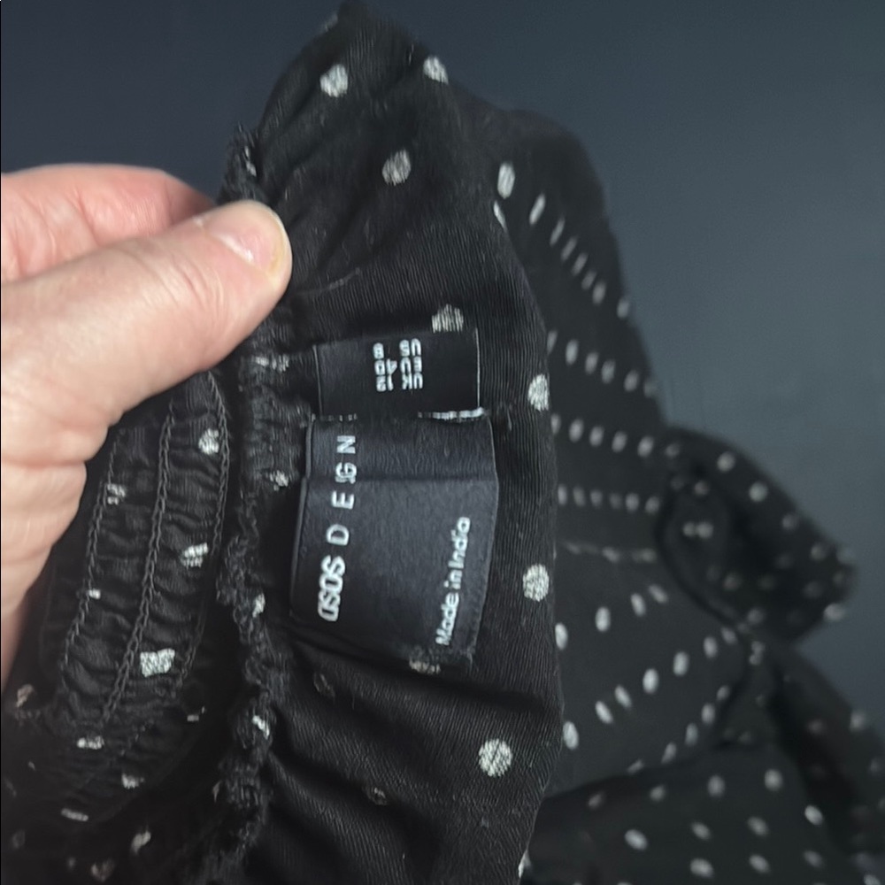 ASOS Square Neck Sundress, polka dots, Size 8, Excellent Condition - Picture 3 of 5